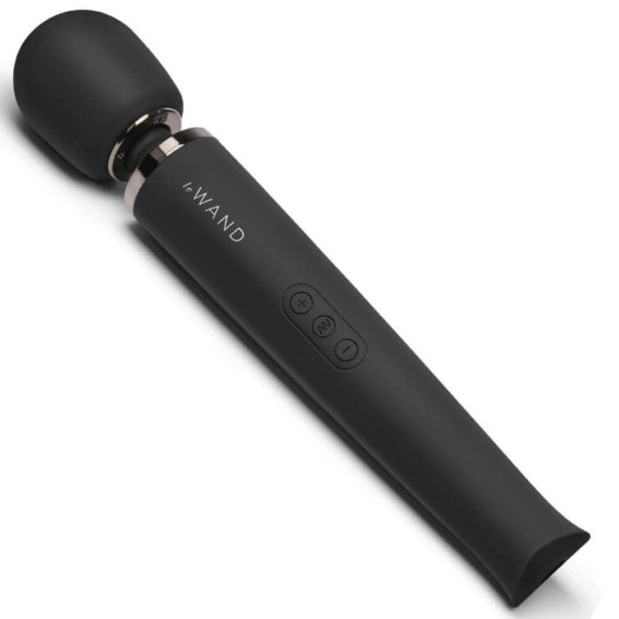 Le Wand Luxury Vibrating Rechargeable Sensual Massager (black)