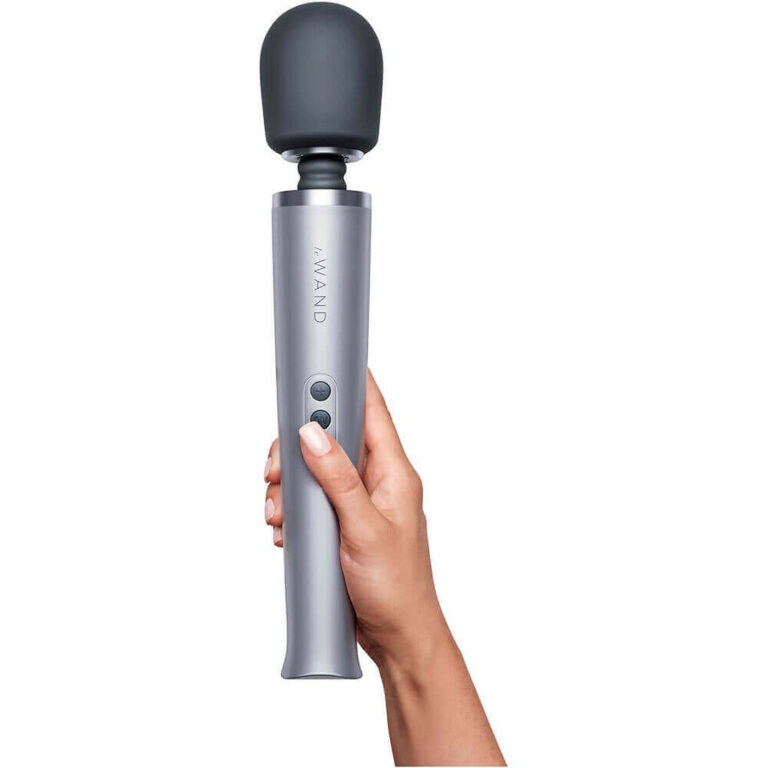 Le Wand Luxury Vibrating Rechargeable Sensual Massager (grey)