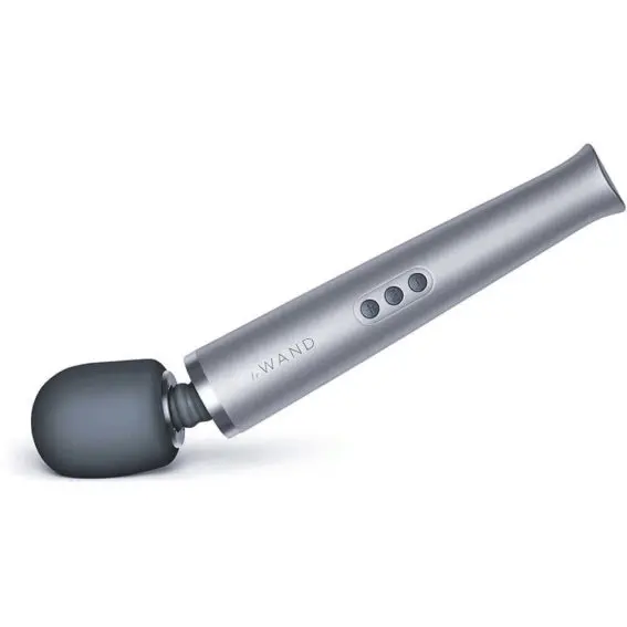 Le Wand Luxury Vibrating Rechargeable Sensual Massager (grey)