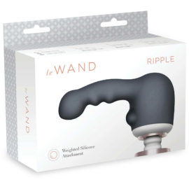 Le Wand Accessories For Vibrating Massager – Ripple Stimulation Attachment (grey)