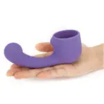 Le Wand Accessories For Petite Massager – Curve Stimulation Attachment (purple)
