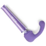 Le Wand Accessories For Petite Massager – Curve Stimulation Attachment (purple)