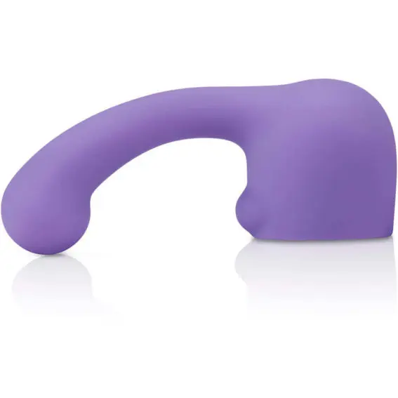 Le Wand Accessories For Petite Massager – Curve Stimulation Attachment (purple)
