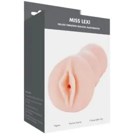 Linx – Miss Lexi Deluxe Vibrating Realistic Masturbator (flesh)
