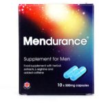 Mendurance – Supplement For Men (10x 500mg Capsules – Blue)