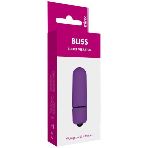 Minx - Bliss 7 Mode Mini Bullet Vibrator (purple)