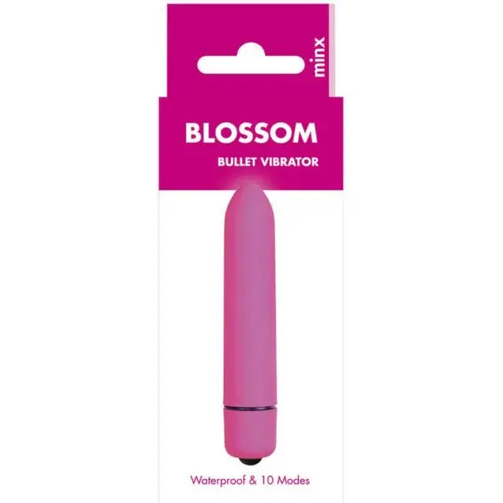 Minx - Blossom 10 Mode Bullet Vibrator (3.5-inch) (pink)