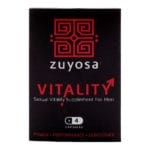 Zuyosa - Sexual Vitality Supplement For Men 4 Pack (essentials - Sexual Health)