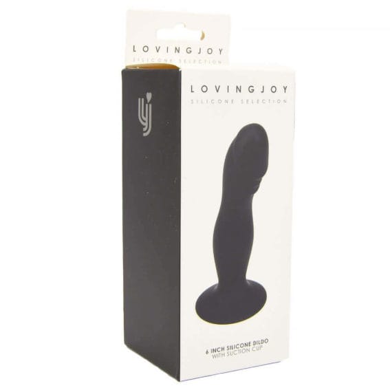 Loving Joy - 6 Inch Silicone Dildo With Suction Cup (dildos & Dongs)