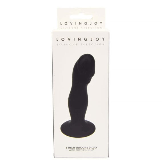 Loving Joy - 6 Inch Silicone Dildo With Suction Cup (dildos & Dongs)