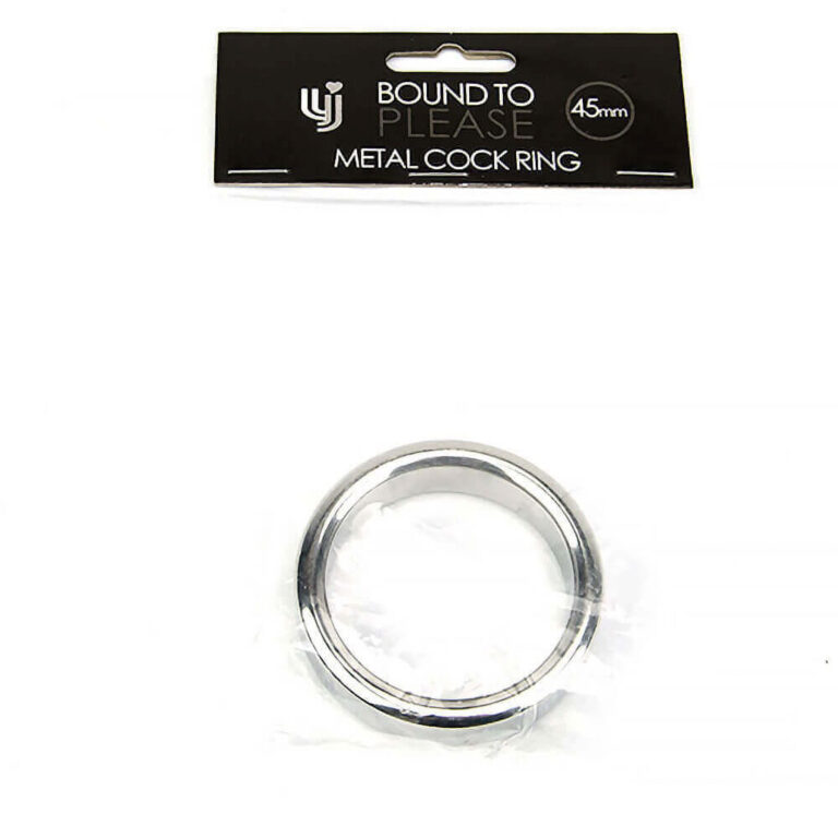 Bound To Please - Metal Cock And Ball Ring 45mm (toys For Him - Sleeves & Rings)