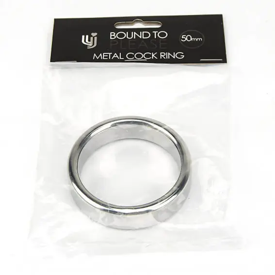 Bound To Please – Metal Cock And Ball Ring 50mm (toys For Him – Sleeves & Rings)