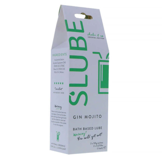 Slube – Gin Mojito Water Based Bath Gel 250g (essentials – Lubricants)