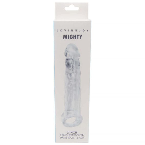 Loving Joy – Mighty 3 Inch Penis Extension With Ball Loop (toys For Him) Loving Joy - Mighty 3 Inch Penis Extension With Ball Loop (toys For Him)