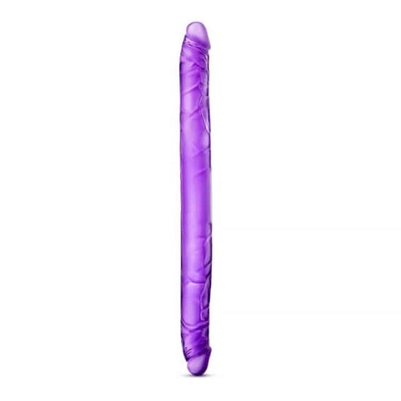 Blush - 16 Inch Flexible Double Dildo (purple - Double Enders)