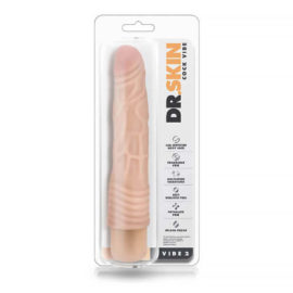 Blush – 9 Inch Realistic Multi Speed Vibrator Slim (flesh)