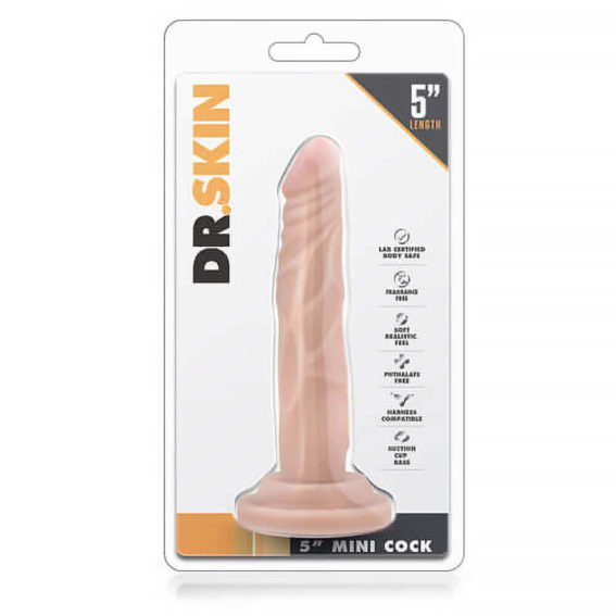 Blush – 5 Inch Realistic Dildo With Suction Cup (flesh – Dildos & Dongs)