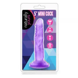 Blush – 5 Inch Beginners Dildo With Suction Cup (purple – Dildos & Dongs)
