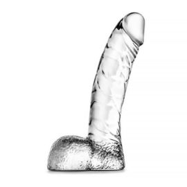 Blush – 5.5 Inch Realistic Dildo With Balls (clear – Dildos & Dongs)