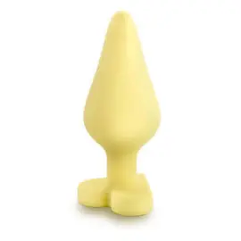 Blush – Candy Heart Butt Plug Spank Me Yellow (anal Toys – Butt Plugs)