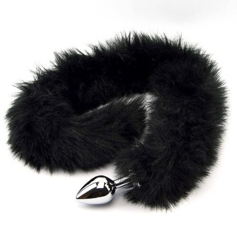 Furry Fantasy - Black Panther Tail Butt Plug (anal Toys - Butt Plugs)