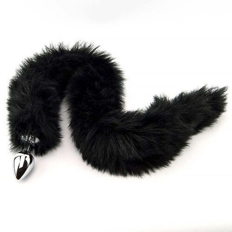 Furry Fantasy - Black Panther Tail Butt Plug (anal Toys - Butt Plugs)