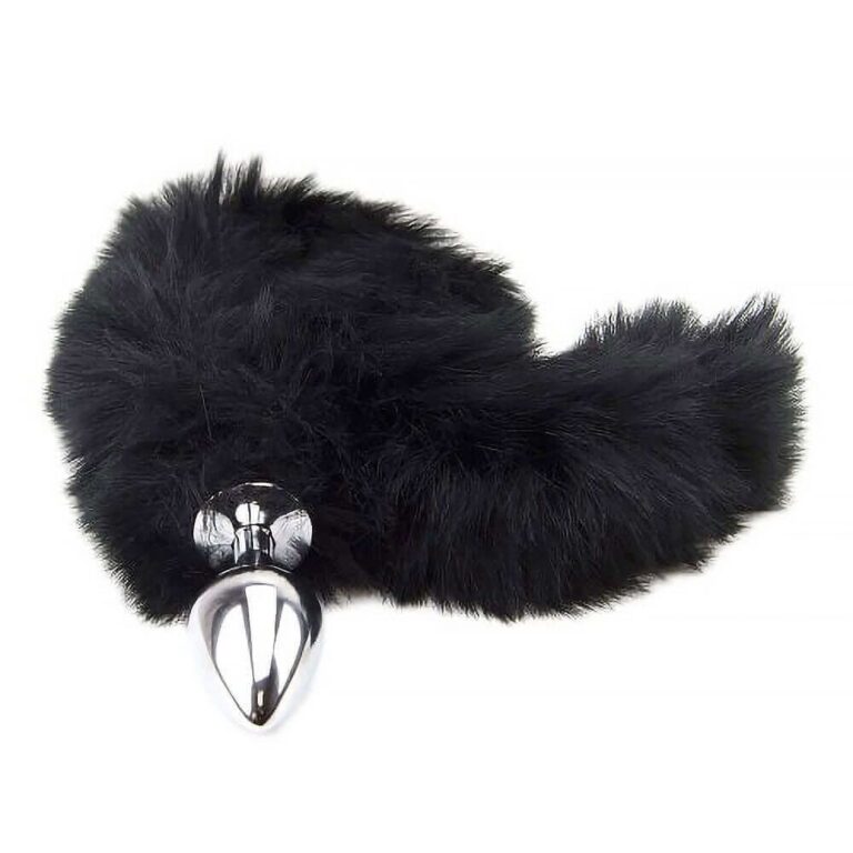 Furry Fantasy - Black Panther Tail Butt Plug (anal Toys - Butt Plugs)