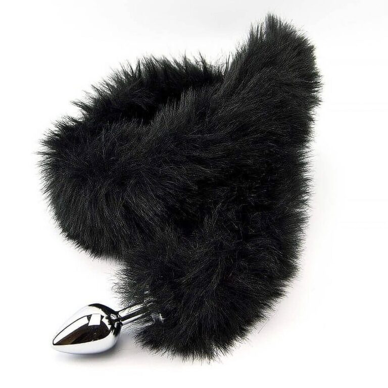 Furry Fantasy - Black Panther Tail Butt Plug (anal Toys - Butt Plugs)