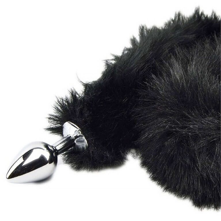 Furry Fantasy - Black Panther Tail Butt Plug (anal Toys - Butt Plugs)