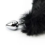 Furry Fantasy – Black Panther Tail Butt Plug (anal Toys – Butt Plugs)
