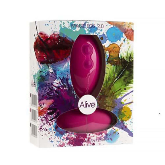 Alive – 10 Function Remote Controlled Magic Egg Pink (bullets And Eggs)