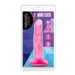 Blush – 5 Inch Beginners Dildo With Suction Cup (pink – Dildos & Dongs)