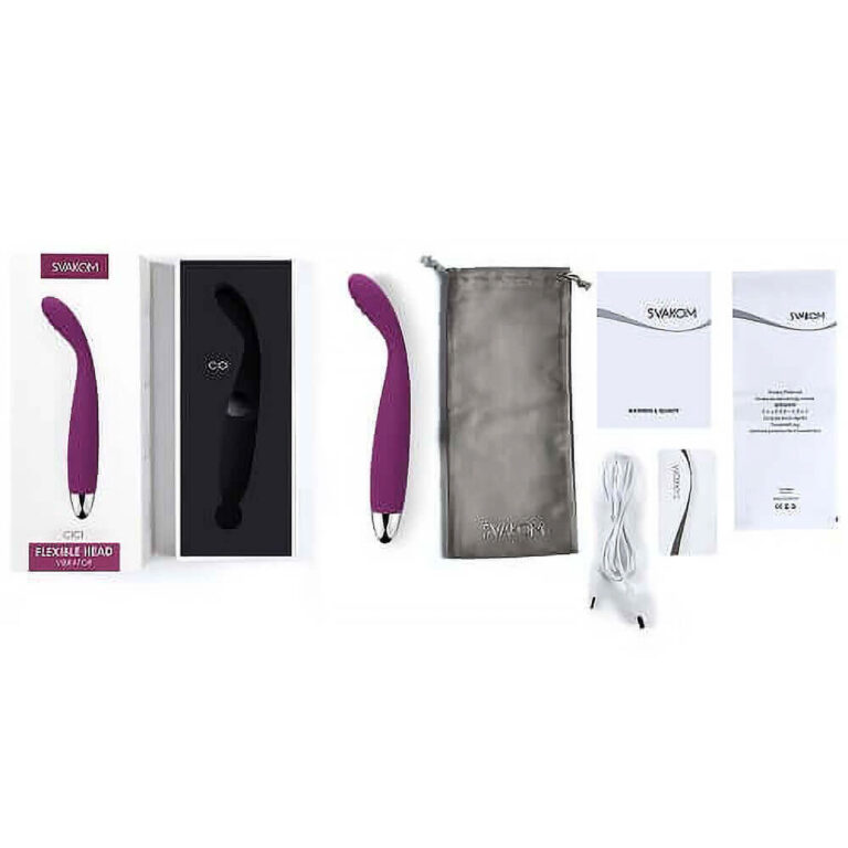 Svakom - Cici Flexible Head Vibrator Violet (vibrators - G Spot)