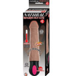 Nasstoys – Realistic Warming 7 Inch Vibrating Dildo Brown (realistic)