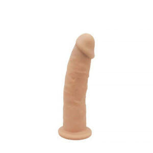 Silexd - 6 Inch Realistic Silicone Dual Density Dildo With Suction Cup (flesh)