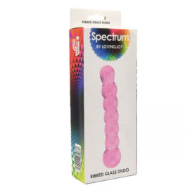 Spectrum – Ribbed Glass Dildo (dildos & Dongs)