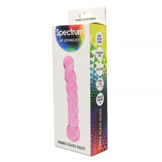 Spectrum - Ribbed Glass Dildo (dildos & Dongs)