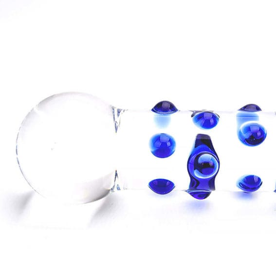 Spectrum - Nubby Textured Glass Dildo (dildos - Glass Dildos)