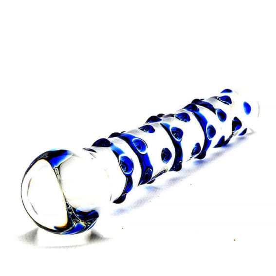 Spectrum - Nubby Textured Glass Dildo (dildos - Glass Dildos)