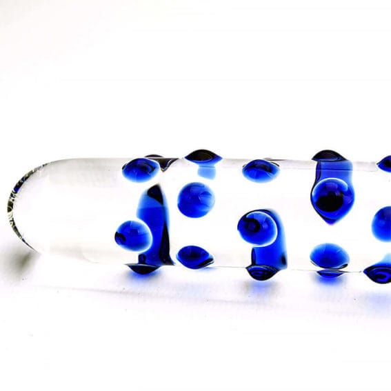 Spectrum - Nubby Textured Glass Dildo (dildos - Glass Dildos)