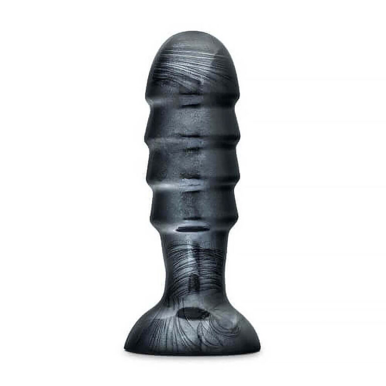 Blush - Jet Bruiser Large Ridged Butt Plug 7.5 Inches (anal Toys - Butt Plugs)