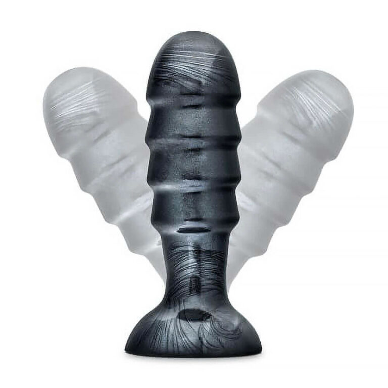 Blush - Jet Bruiser Large Ridged Butt Plug 7.5 Inches (anal Toys - Butt Plugs)