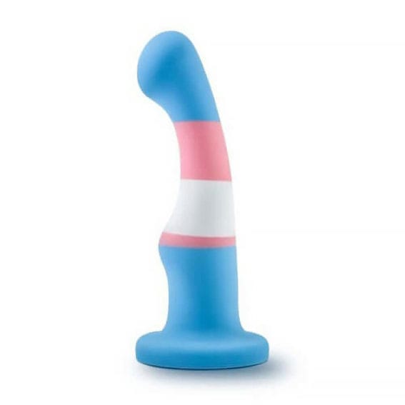 Blush - 6 Inch Avant Pride True Blue Silicone Dildo (dildos & Dongs)