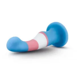 Blush – 6 Inch Avant Pride True Blue Silicone Dildo (dildos & Dongs)