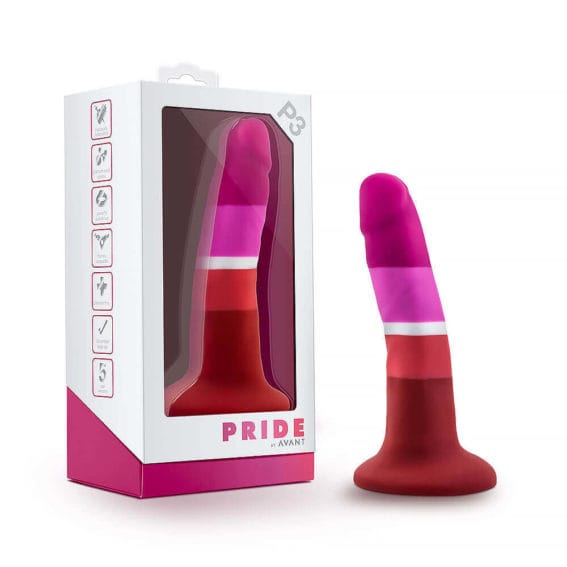 Blush - 5.5 Inch Avant Pride Beauty Silicone Dildo (dildos & Dongs)