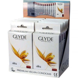 Glyde Vegan Condoms – Ultra Vegan Condoms 10 Pack (essentials – Condoms)