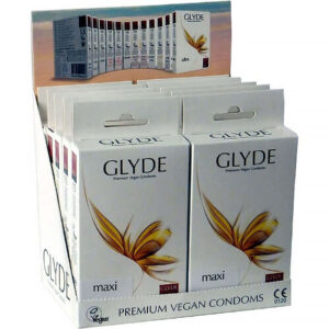 Glyde Vegan Condoms - Ultra Maxi Vegan Condoms 10 Pack (essentials - Condoms)
