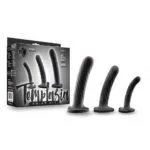 Blush – 5 To 7 Inch Twist Silicone Dildos (set Of 3 Dildos & Dongs)