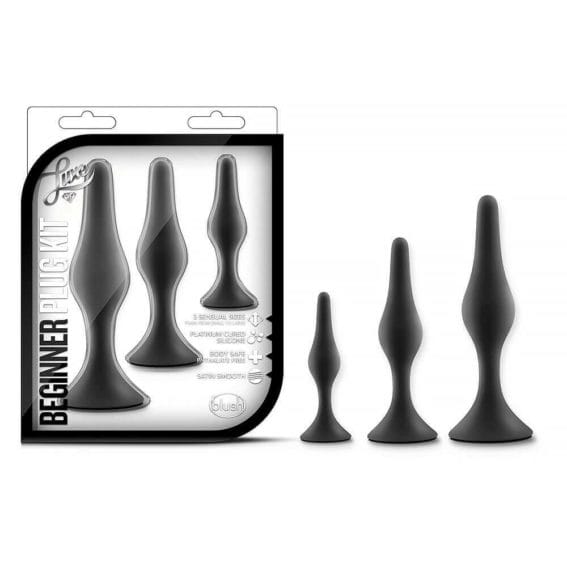 Blush - Beginner's Butt Plug Training Set (anal Toys - Butt Plugs)