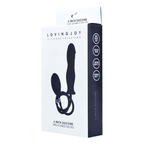 Loving Joy - 6 Inch Silicone Inflatable Dildo (dildos & Dongs)